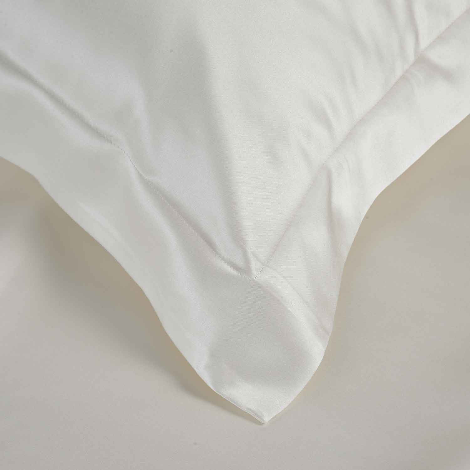 Шелковая наволочка белая