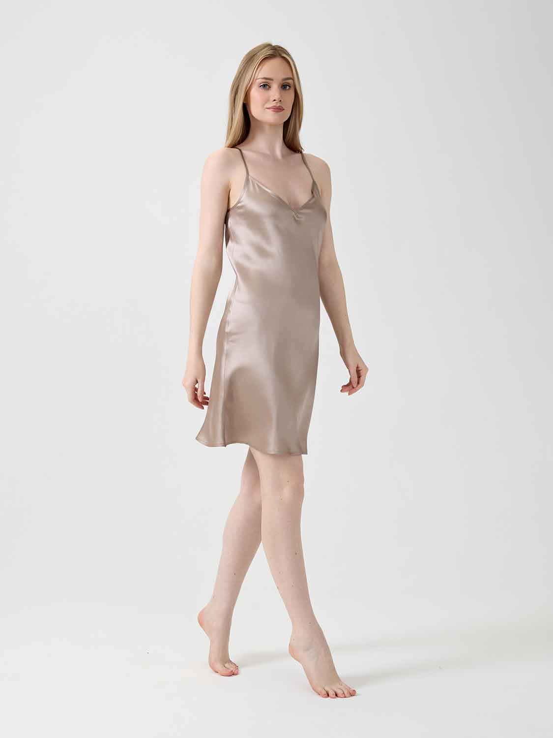 Ночная сорочка "Jacliene mini" темно-бежевый