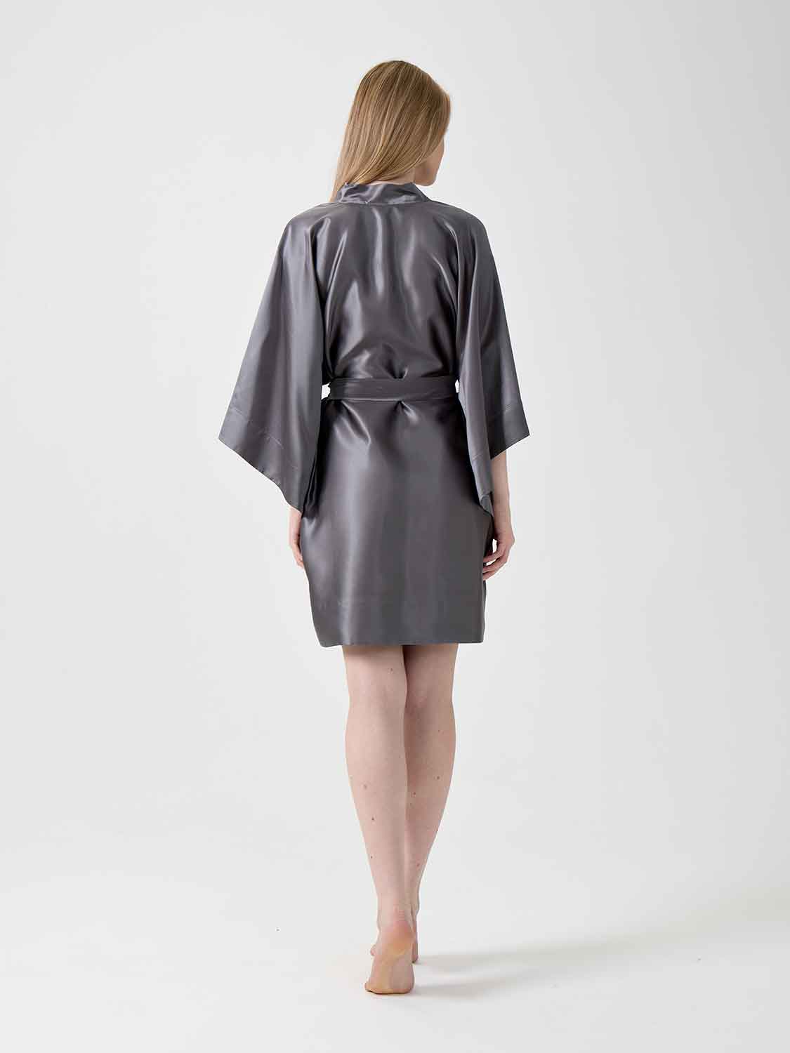 Халат кимоно "Assami mini" графит