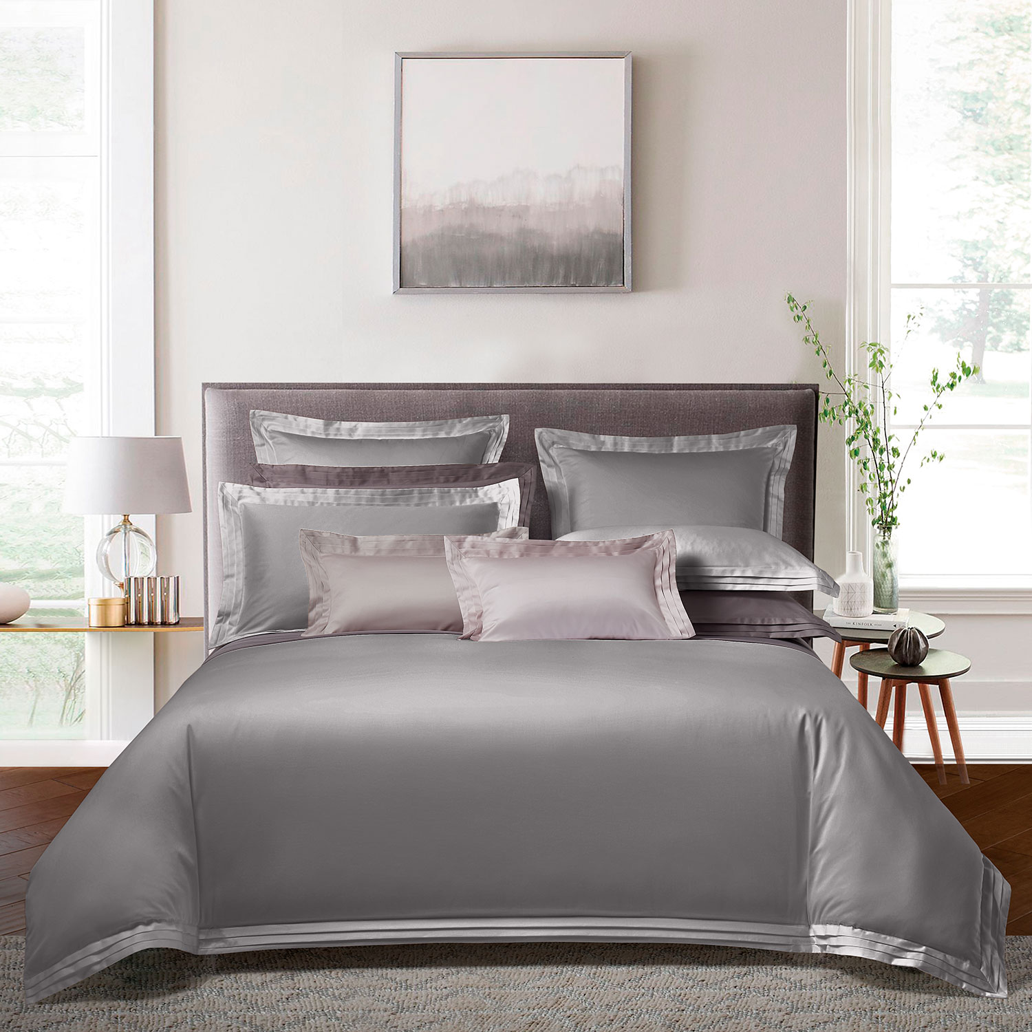 Комплект постельного белья "Soho" серый