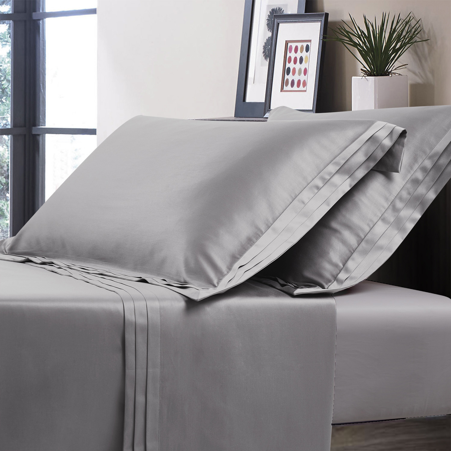 Комплект постельного белья "Soho" серый