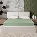 Простыня на резинке "Bamboo" 90х200 (Оливковый)