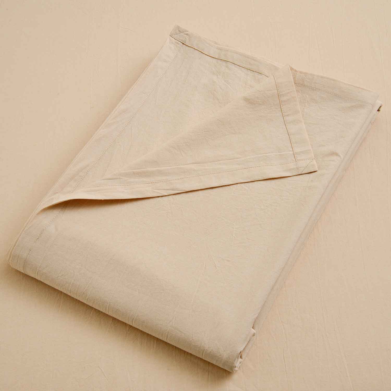 Простыня классическая  "Сканди" светло-бежевая