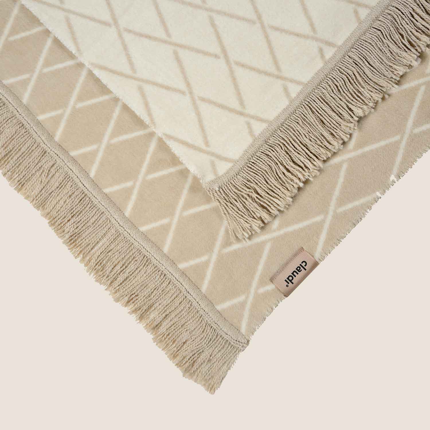 Плед CLAUDI Dias/Naturel