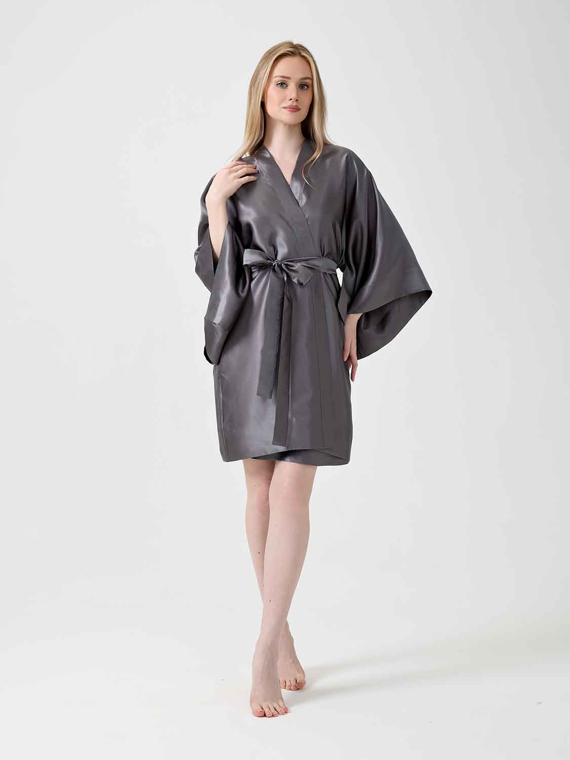 Халат кимоно "Assami mini" графит