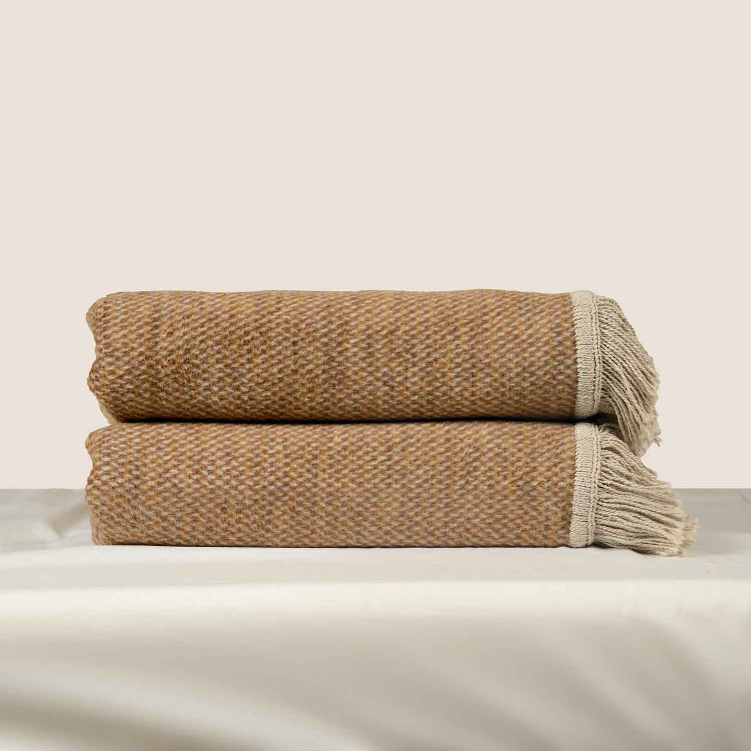 Плед CLAUDI Unami/Camel