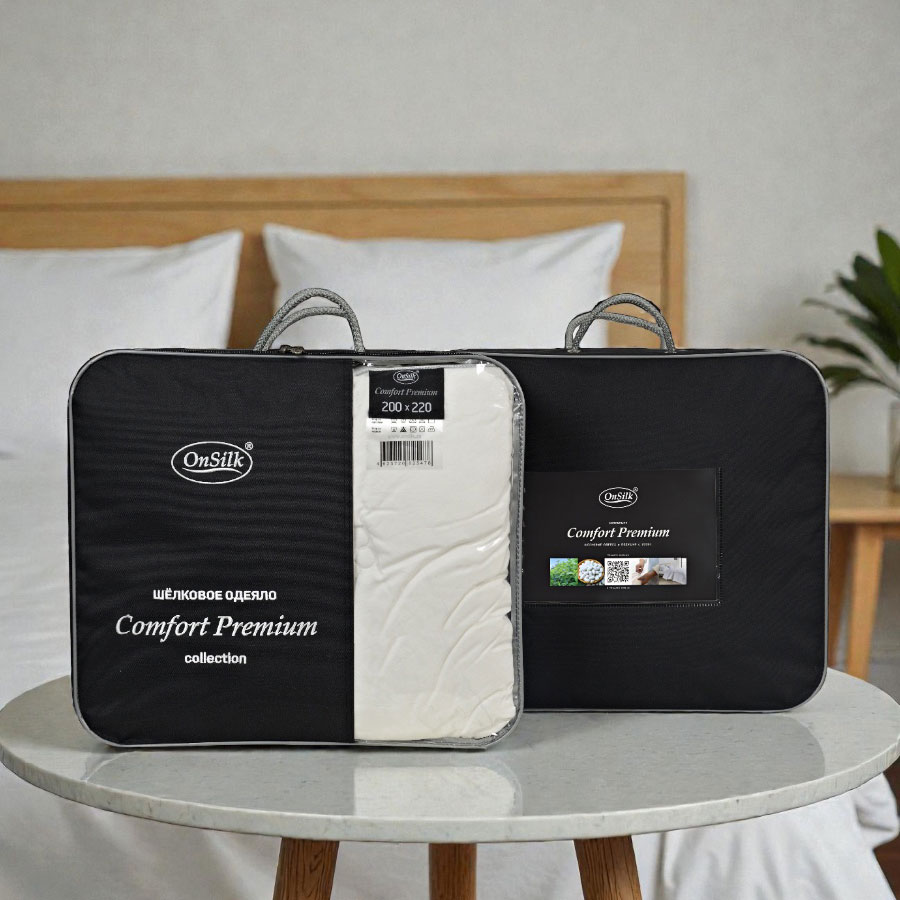 Теплое шёлковое одеяло "Comfort Premium"