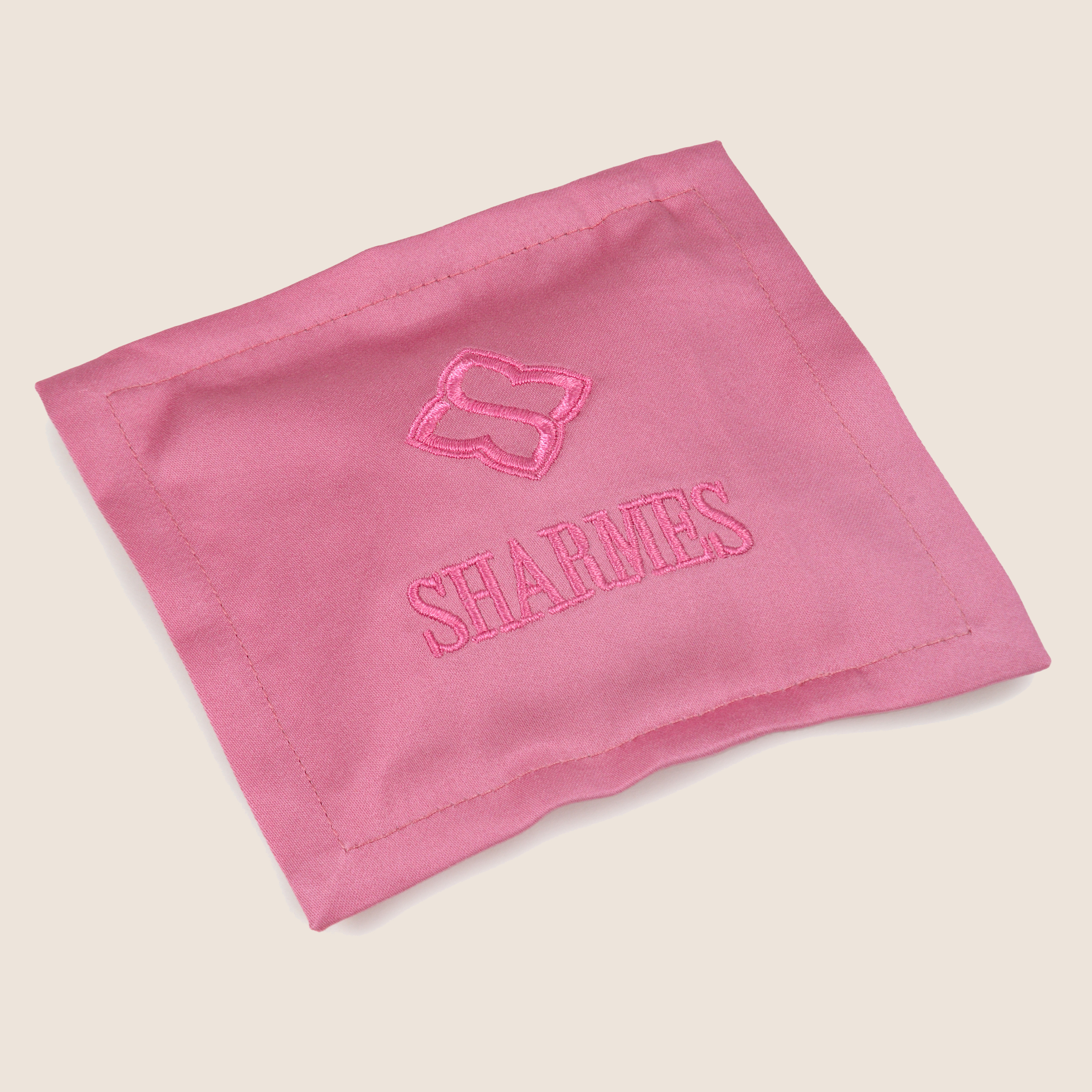 Подушечка с травами "Саше с цветками лаванды" Темно-розовый