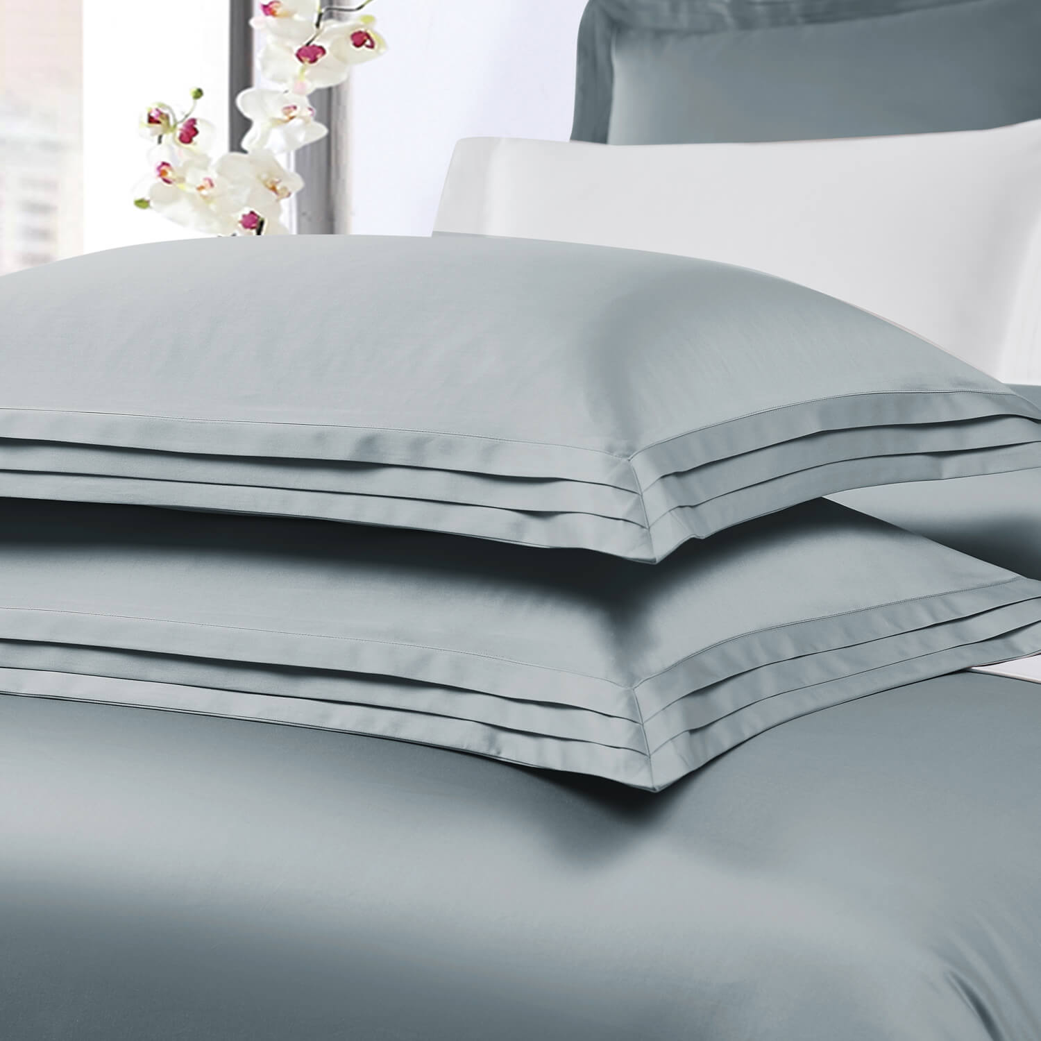 Комплект постельного белья "Soho" пастельно-синий