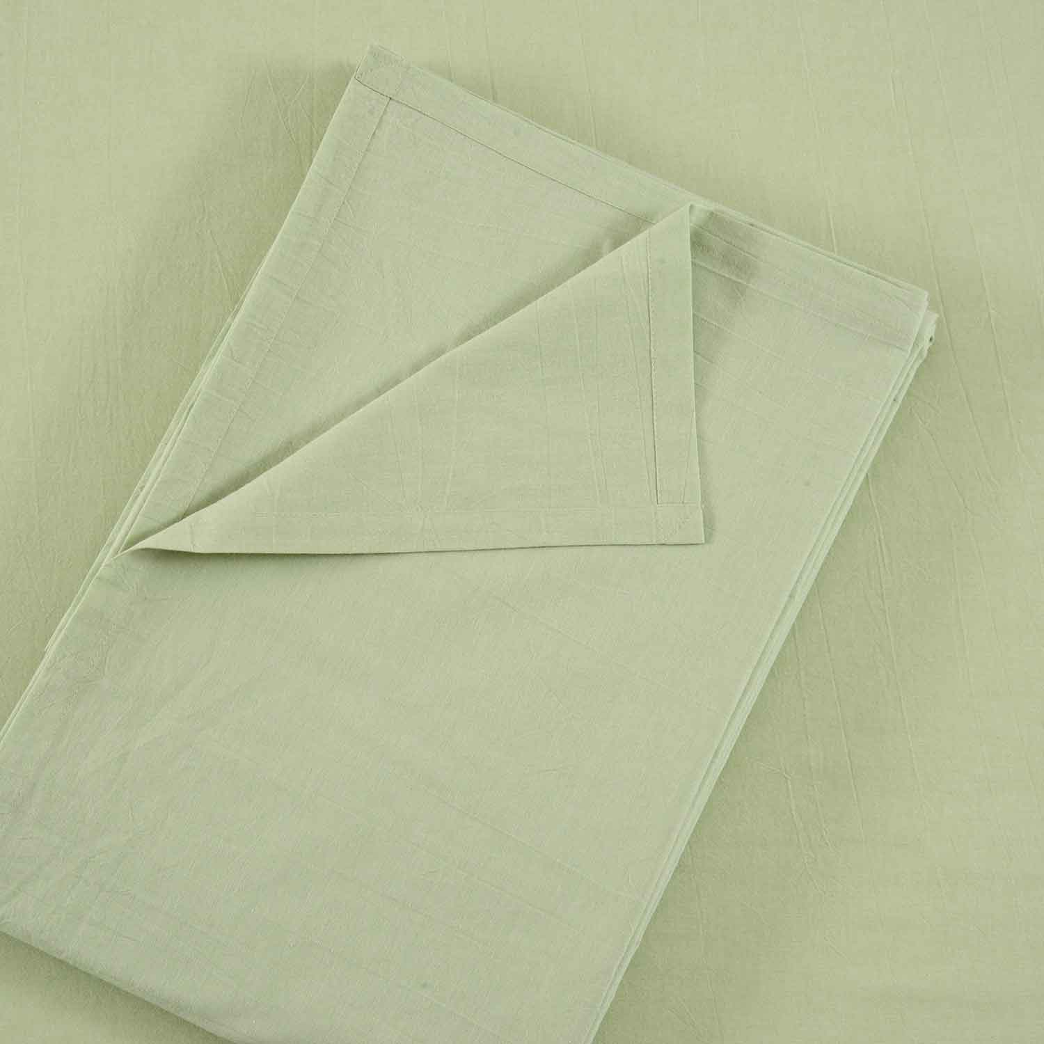 Простыня классическая  "Сканди" светло-зеленая