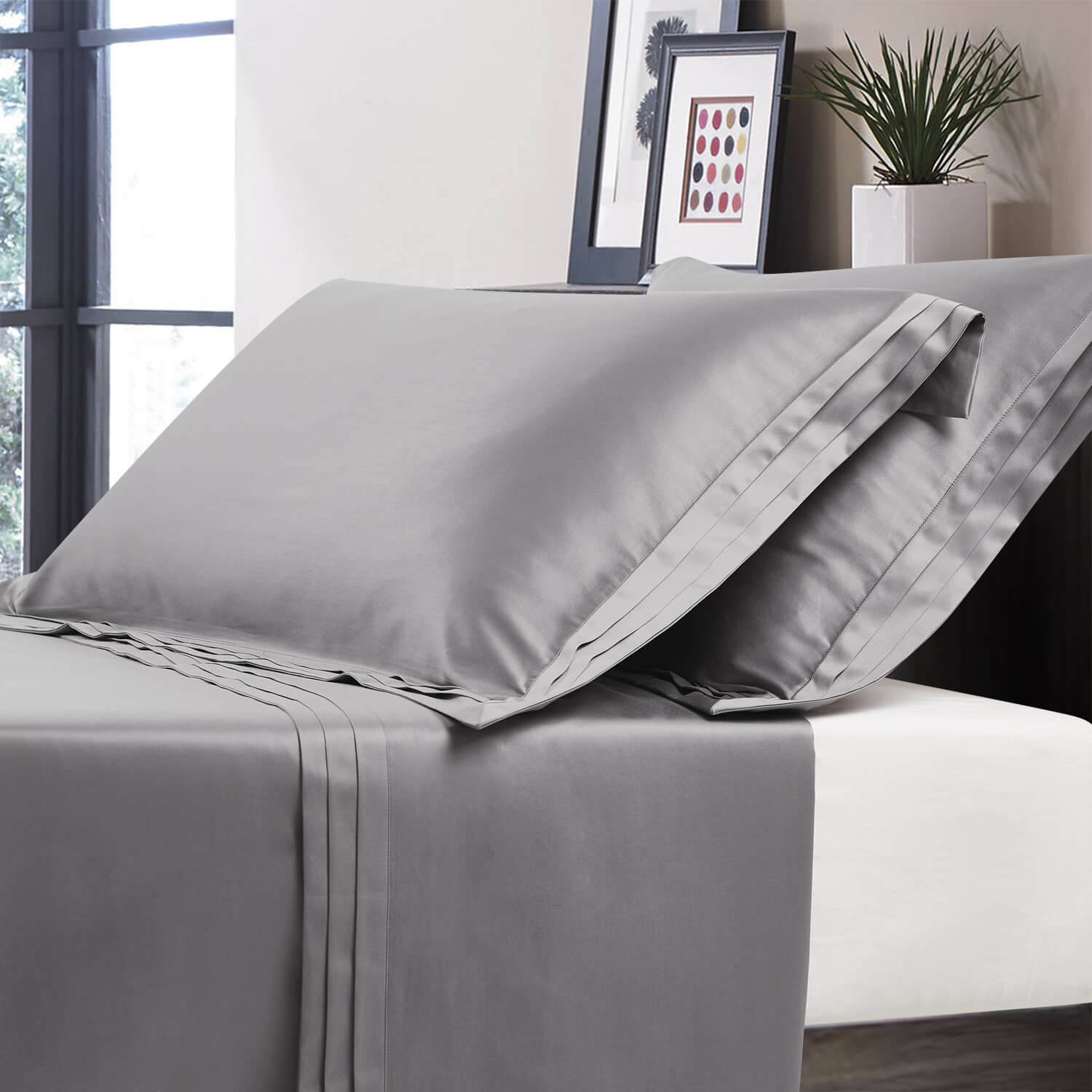 Комплект постельного белья "Soho" серый