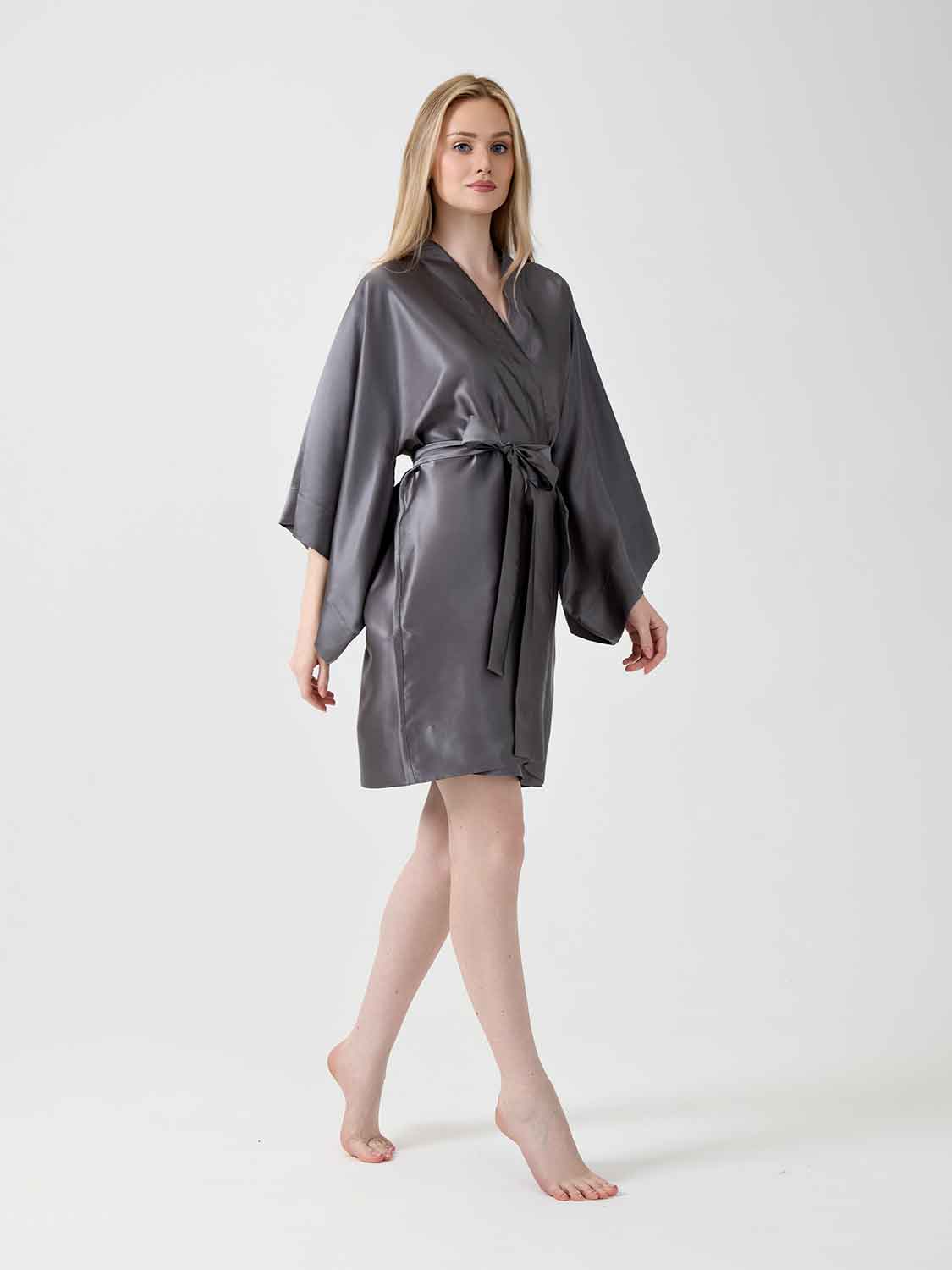 Халат кимоно "Assami mini" графит