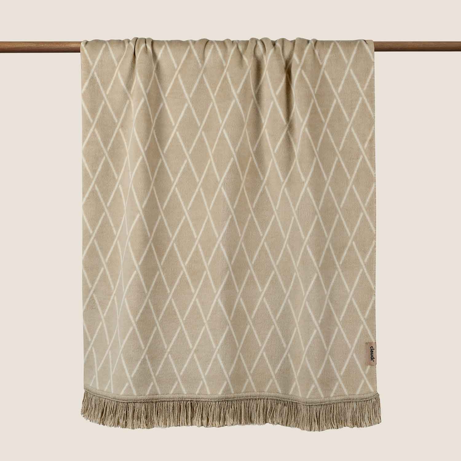 Плед CLAUDI Dias/Naturel