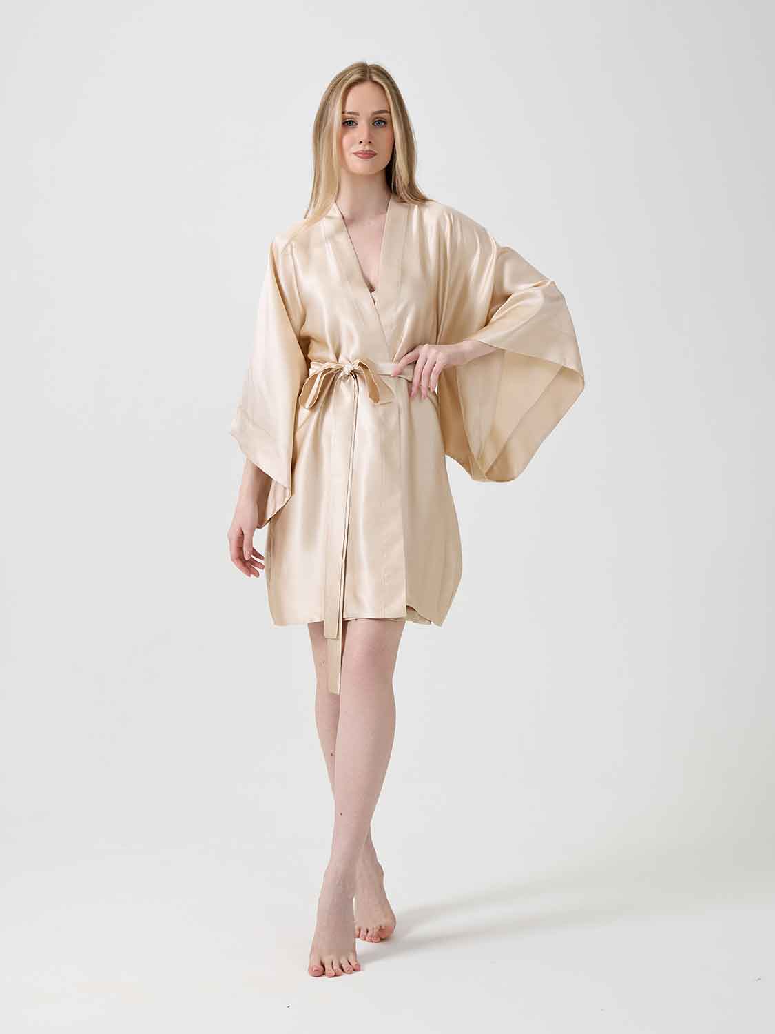 Халат кимоно "Assami mini" карамель