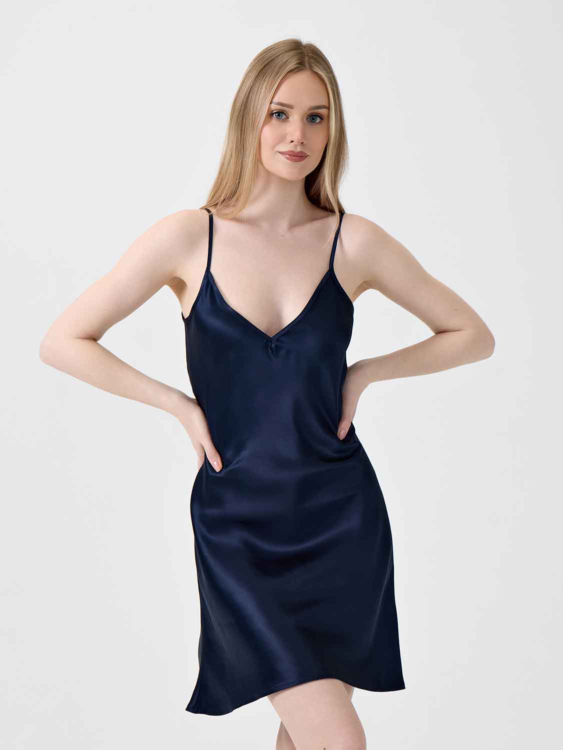 Ночная сорочка "Jacliene mini" темно-синий