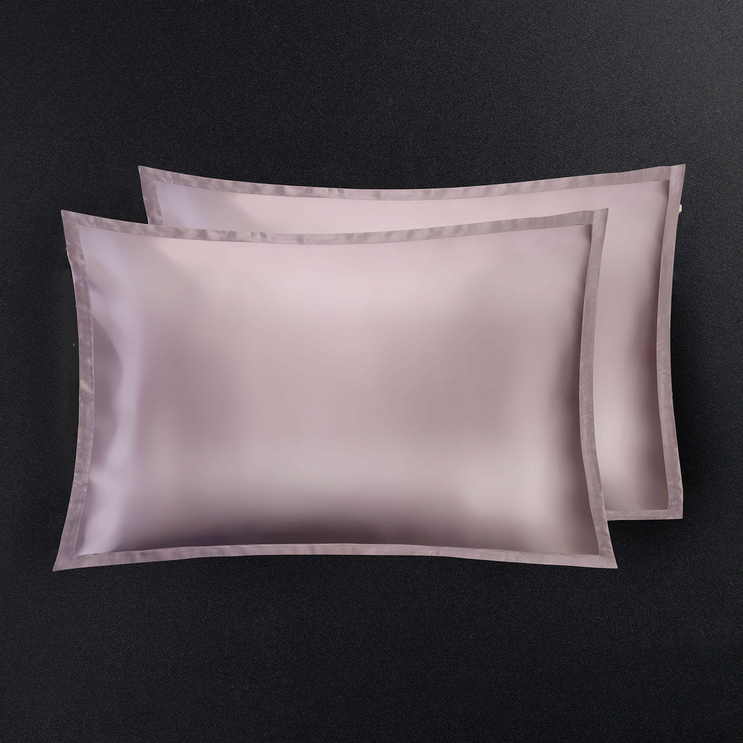 Шелковая наволочка "Shine" темный чертополох