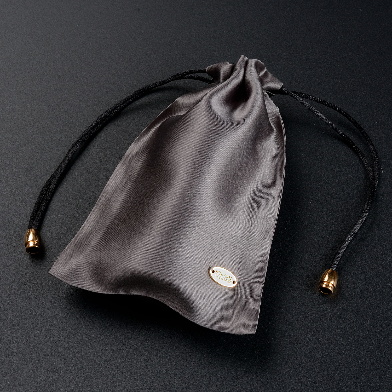 Дорожный набор с шелковой маской для сна "Relax" графит