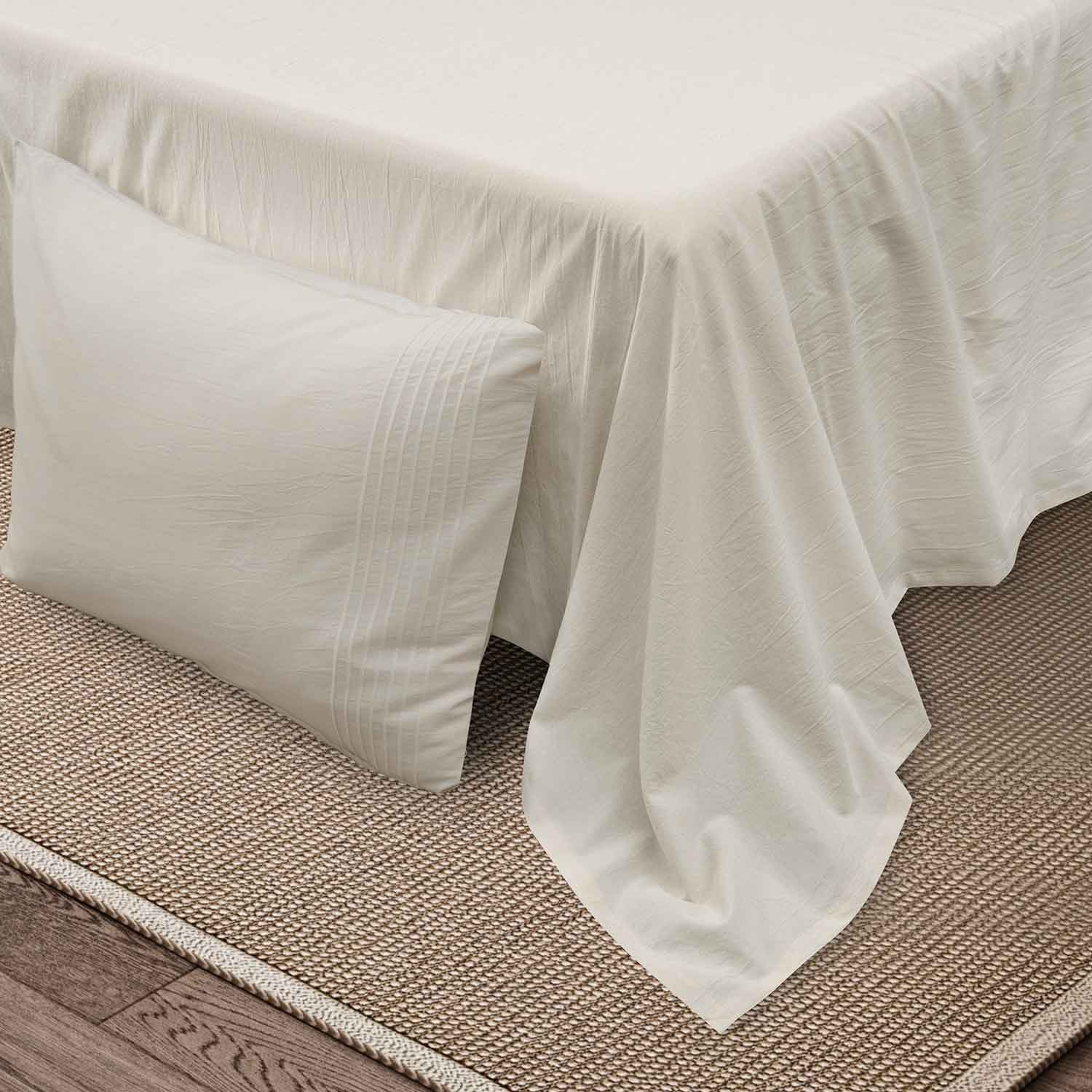 Простыня классическая  "Сканди" белая