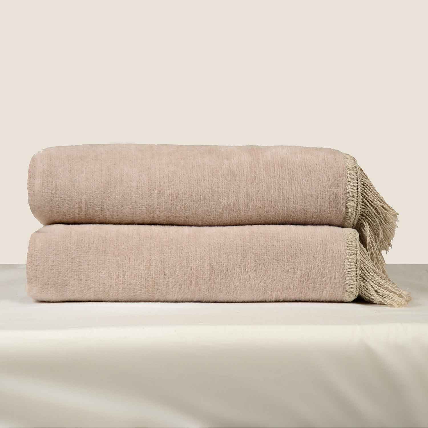 Плед CLAUDI Paulos/Nude