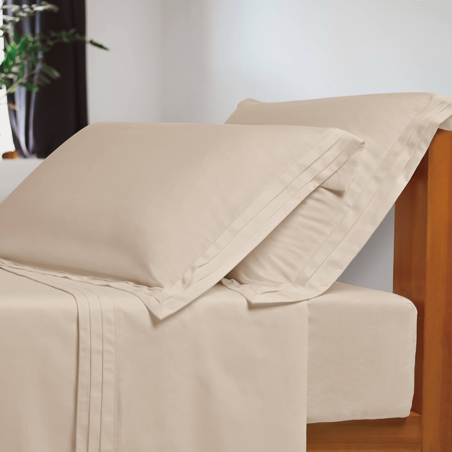 Комплект постельного белья "Soho" светло-бежевый