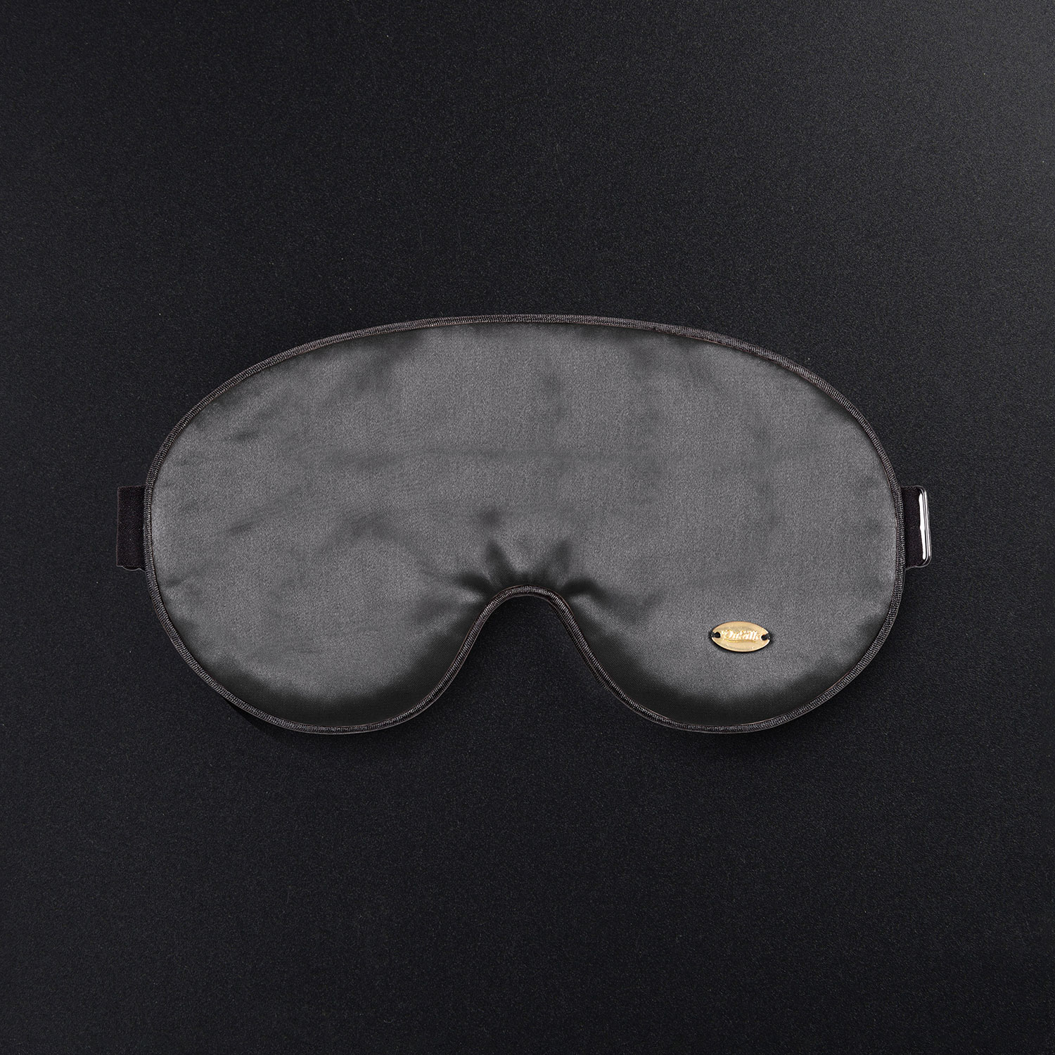 Дорожный набор с шелковой маской для сна "Relax" графит