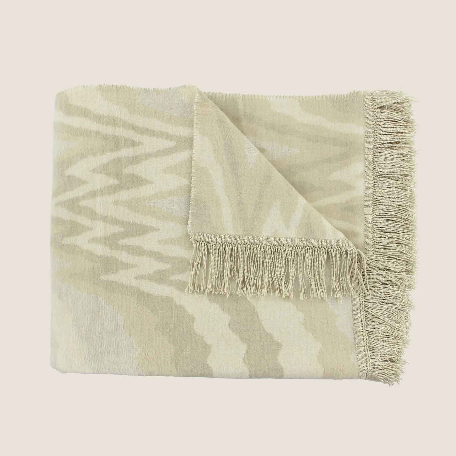 Плед CLAUDI Patty/Naturel