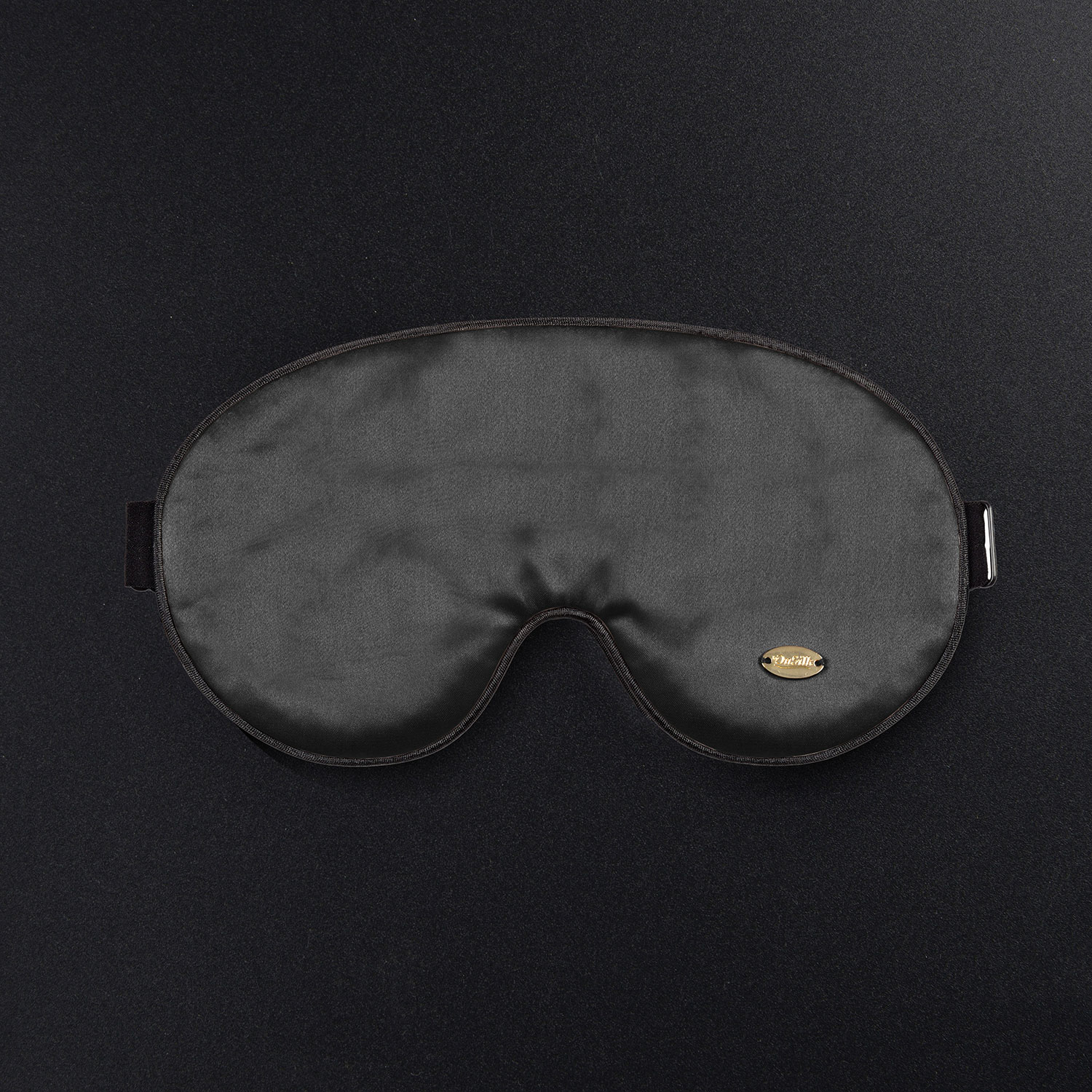 Дорожный набор с шелковой маской для сна "Relax" черная