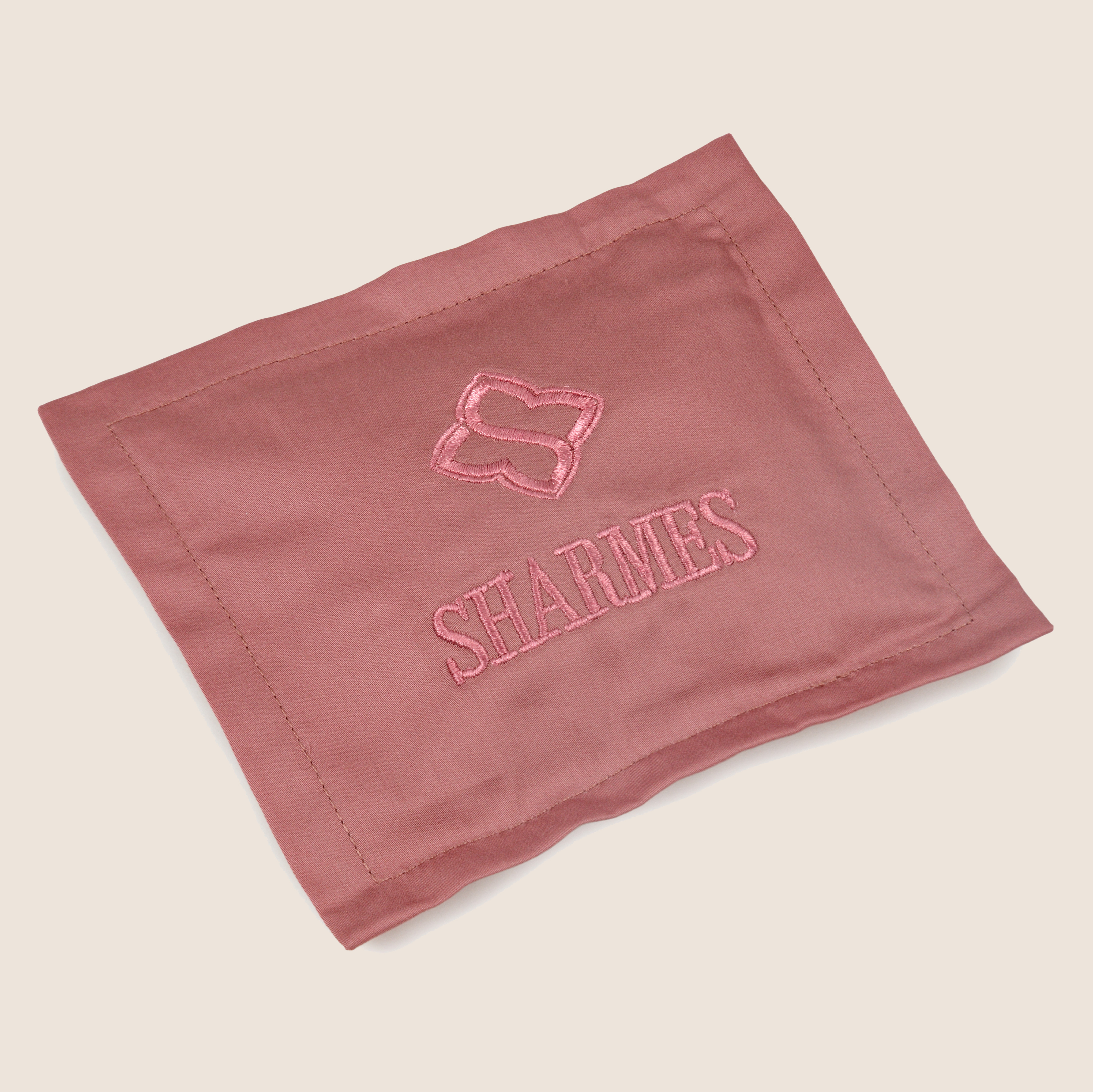 Подушечка с травами "Саше с цветками лаванды" Медно-коричневый