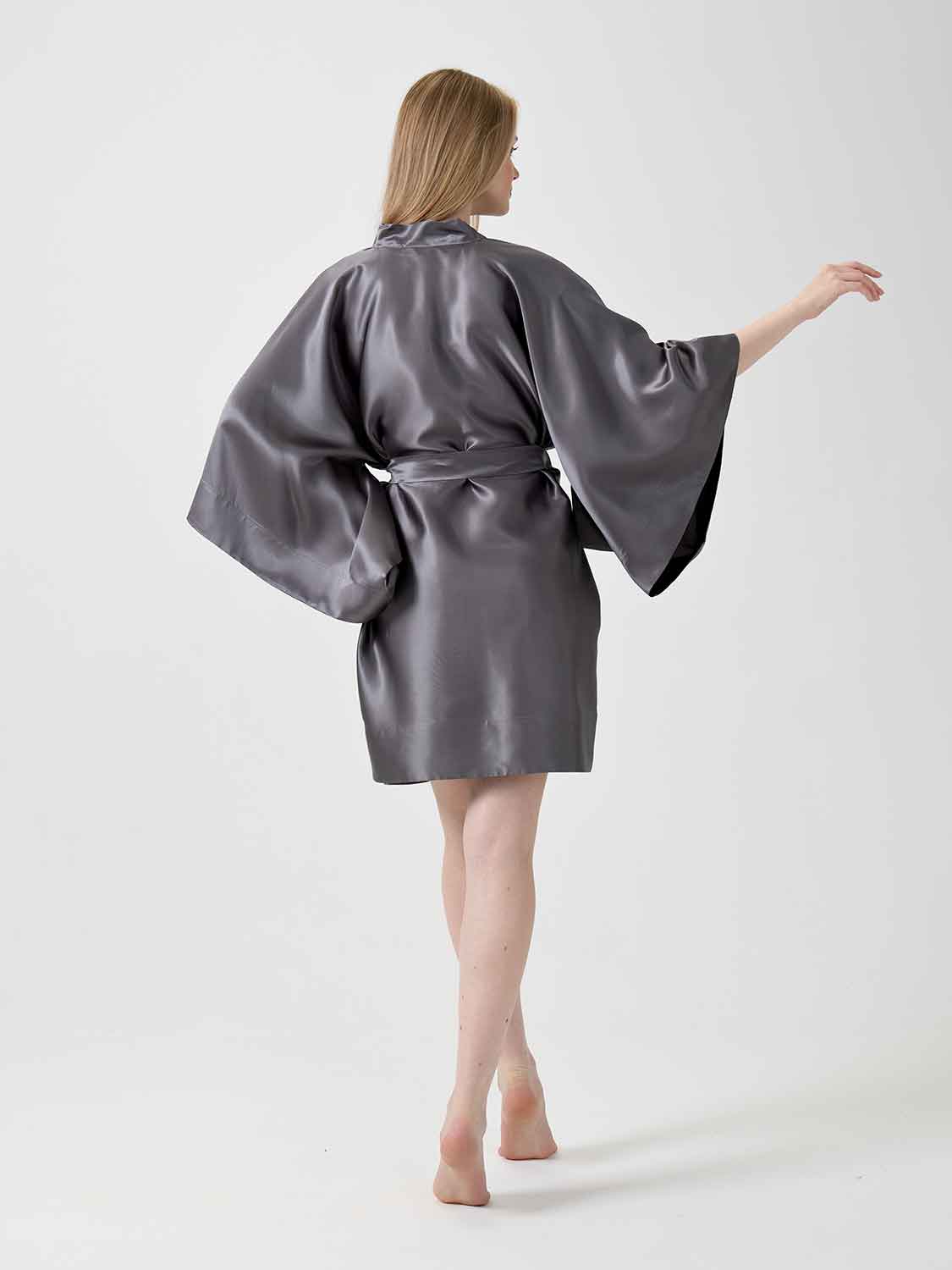 Халат кимоно "Assami mini" графит