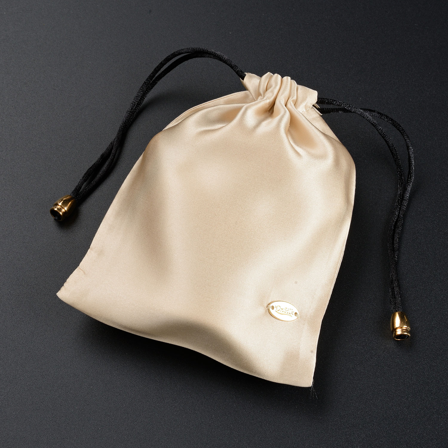 Дорожный набор с шелковой маской для сна "Relax" карамель